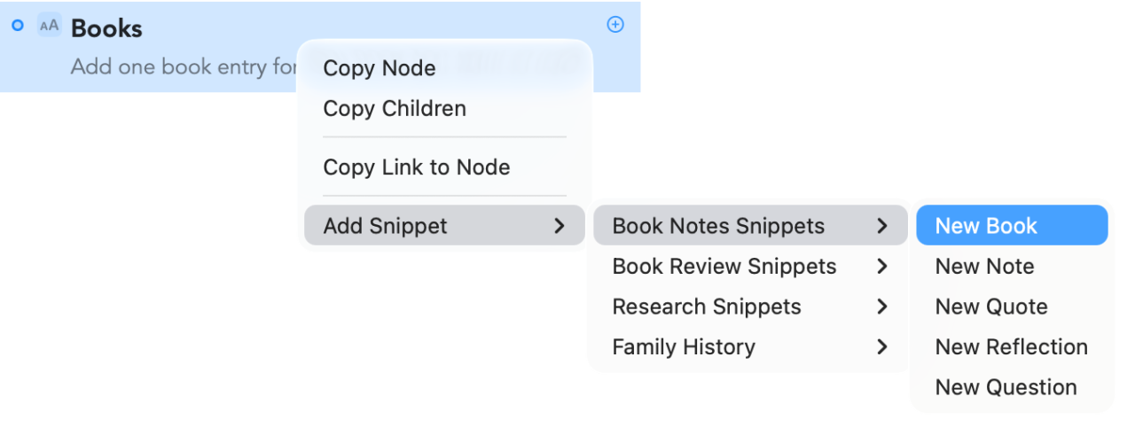 traverse-snippets-menu