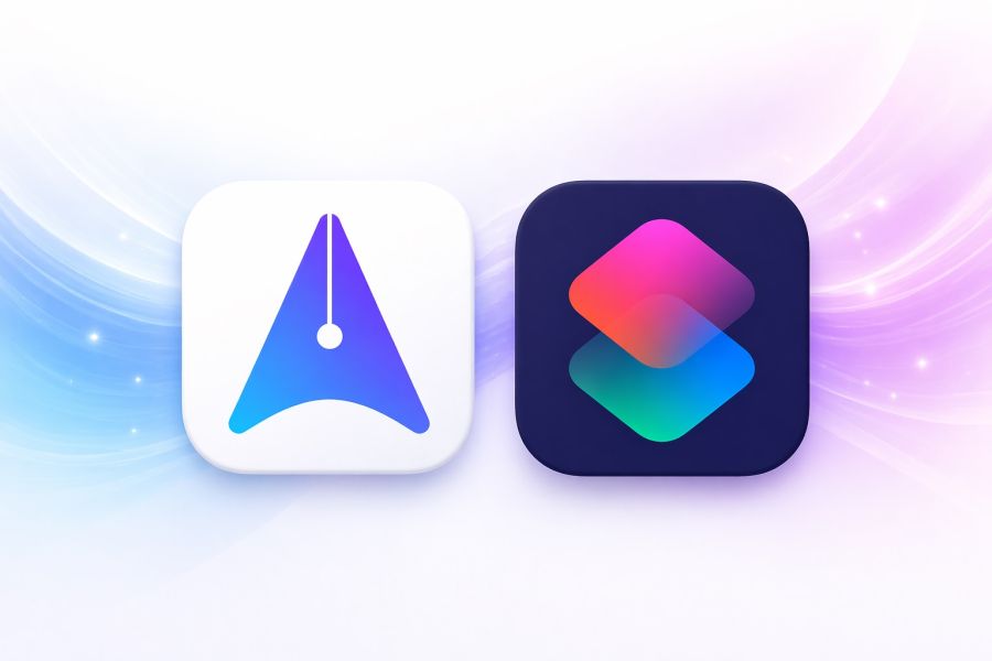 Anecnote and Shortcuts icon images